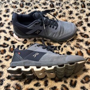 On Running light blue and Navy CloudTec Running Sneakers